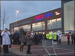 Tesco de Walkden (foto: BBC)