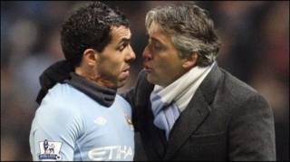 Mancini da Tevez