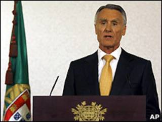 Presidente português Antonio Cavaco Silva/AP