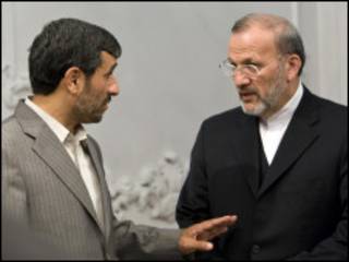 متکی و احمدی نژاد
