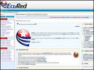 Página de Ecured en internet