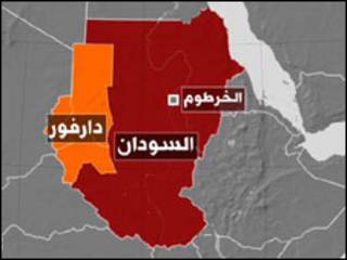 خريطة السودان