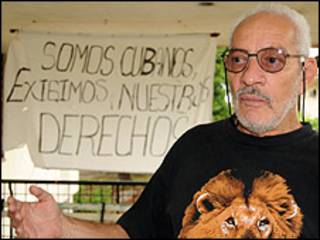 Vladimiro Roca, disidente cubano.