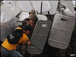 Protestas tras el golpe de Estado en junio de 2009 (foto de archivo)