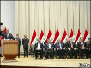 الوزارة العراقية الجديدة