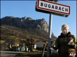 Jean-Pierre Delord, alcalde de Bugarach,