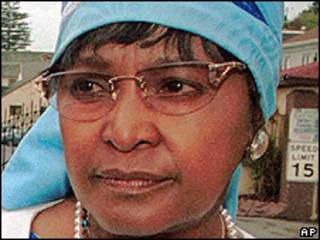 Winnie Madikizela-Mandela (arquivo)