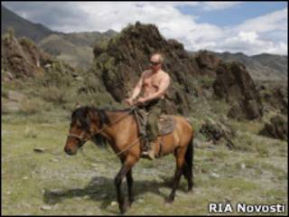 Владимир Путин на отдыхе в Туве
