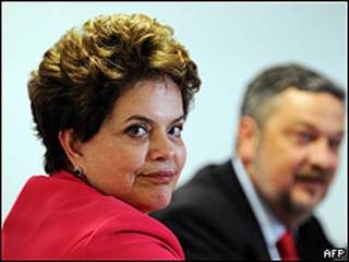 Dilma Rousseff.