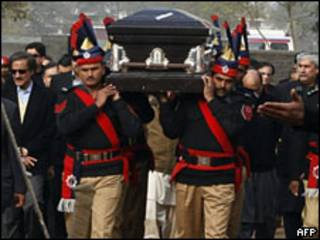 Janazar gwamnan da aka kashe a Pakistan