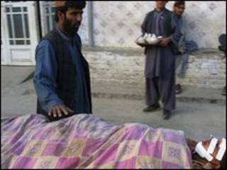 Nạn nhân vụ tấn công tại thị trấn Spin Boldak, Afghanistan
