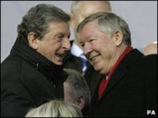 Hodgson (kushoto) na Ferguson