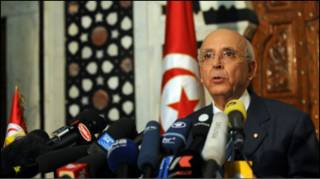 Thủ tướng Mohammed Ghannouchi (AFP)