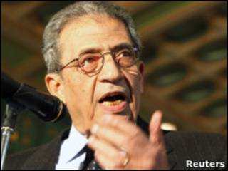 عمرو موسی، دبیرکل اتحادیه عرب