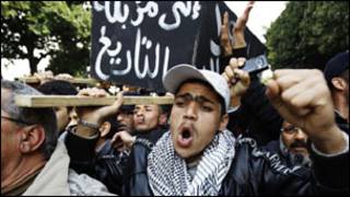 Manifestation en Tunisie