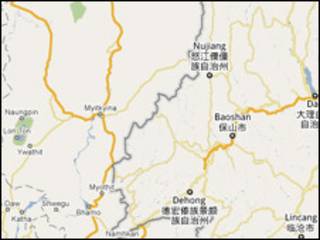china burma border