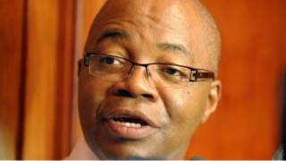 L'opposant gabonais André Mba Obame