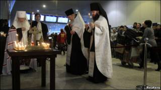 Панихида в Домодедове