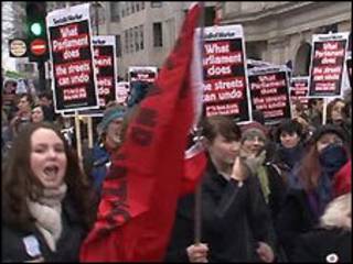 London demo