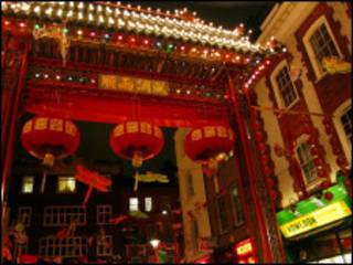伦敦中国城