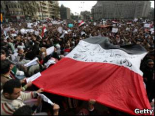 Protesto no Egito
