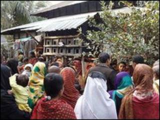 Vilarejo em Bangladesh