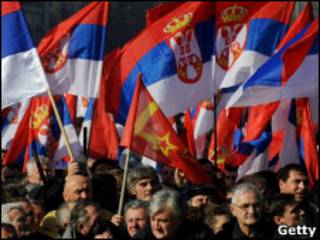 Демонстрация в Белграде