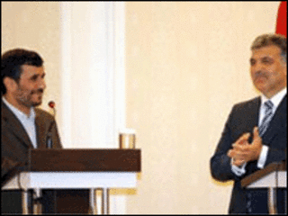 گل و احمدی نژاد