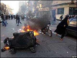 Protestas en Irán.