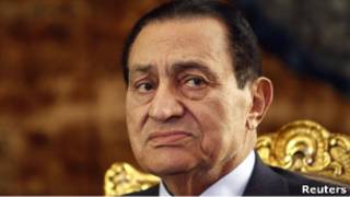 الرئيس المصري السابق حسني مبارك