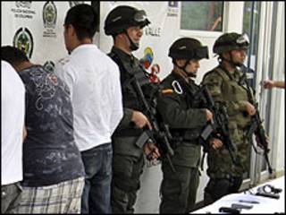 Arresto de irregulares en Colombia