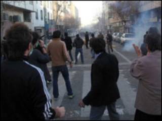 تظاهرات تهران
