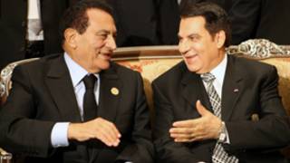 زين العابدين بن علي وحسني مبارك