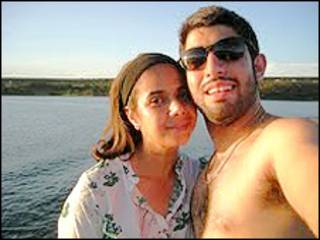 Angela Ragavani e Derek Piva (arquivo pessoal)