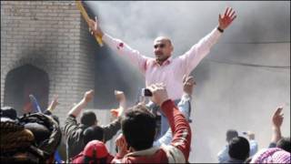 تظاهرات در کوت