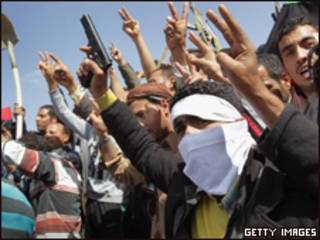 Rebeldes em Ajdabiya