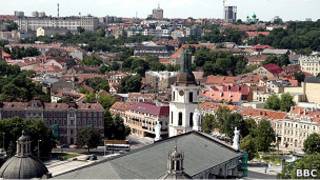 Панорама Вильнюса