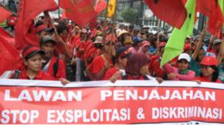 Unjuk rasa perempuan di Indonesia