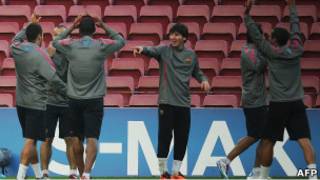 تدريبات برشلونة