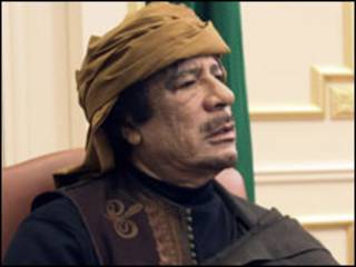 Shugaba Gaddafi na LIbya