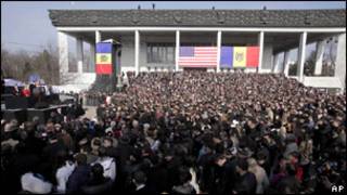 Встреча Джо Байдена с премьер-министром Молдавии Владом Филатом