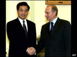 Jintao y Putin