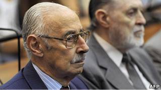 Jorge Rafael Videla.AFP
