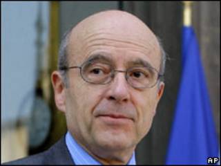 Alain Juppe, Ministan waje na Faransa