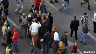 مواجهات في ميدان التحرير