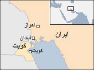 نقشه کویت