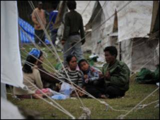 Quake survivors