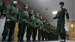 Прибытие призывников на военную службу