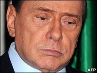 O premiê italiano, Sílvio Berlusconi (Foto: AFP)
