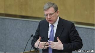 Алексей Кудрин на трибуне Думы